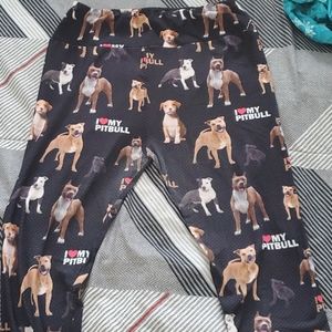 I ♡ My Pitbull leggings